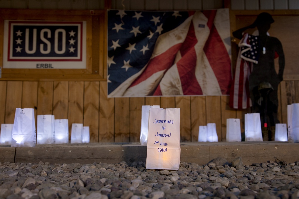 Fallen soldiers honored on Memorial Day at Erbil Air Base