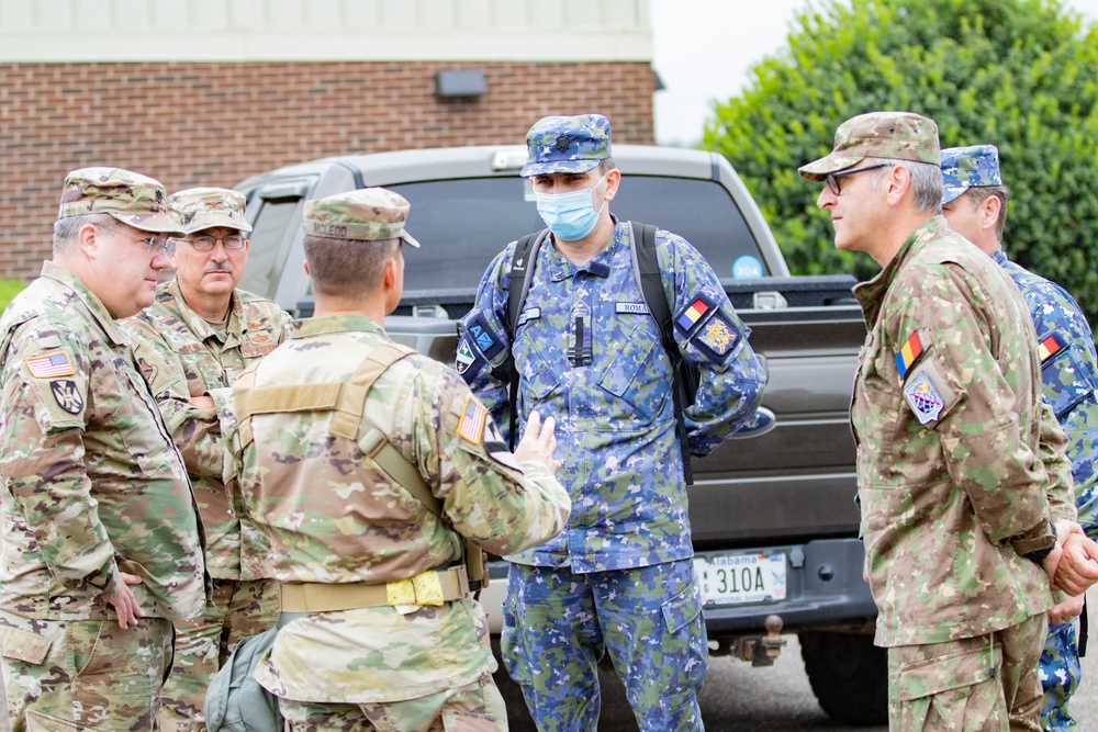 Romanian Military partners with Alabama National Guard to combat COVID-19