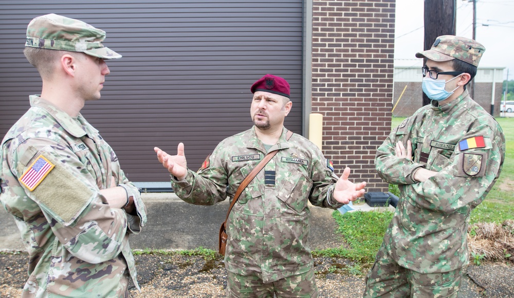 Romanian Military partners with Alabama National Guard to combat COVID-19