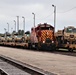 Fort McCoy Logistics Readiness Center's rail operations team moves equipment bound for deployment