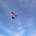 American Flag and Fort McCoy