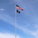 American Flag and Fort McCoy