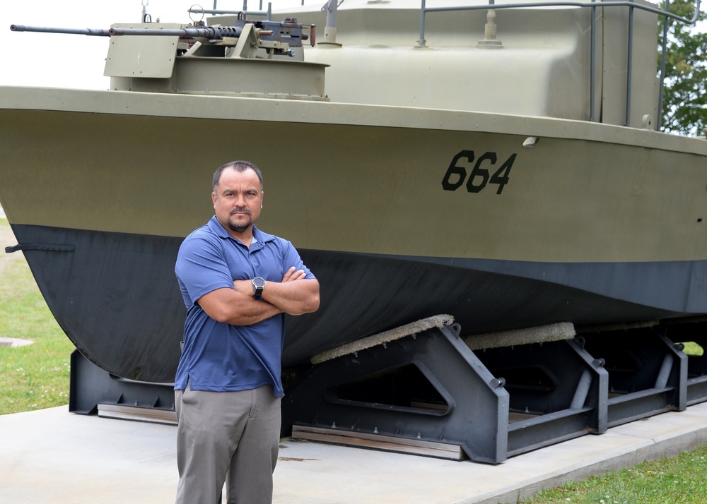 NECC Boat Type Desk Officer Receives Award