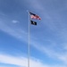 American Flag and Fort McCoy