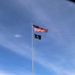 American Flag and Fort McCoy