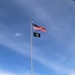 American Flag and Fort McCoy