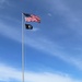 American Flag and Fort McCoy