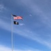 American Flag and Fort McCoy