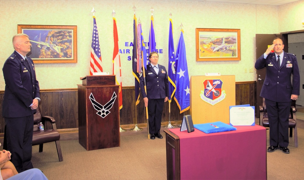 Promotions at Eastern Air Defense Sector
