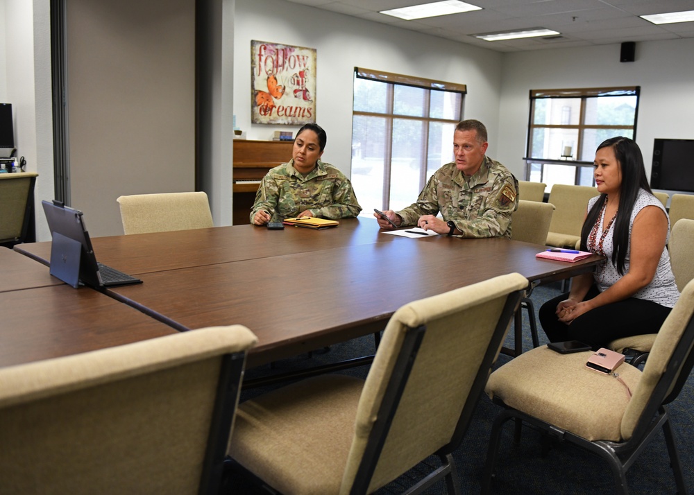Chief of Chaplains Pays Virtual Visit to Recce Town Chaplain Corps