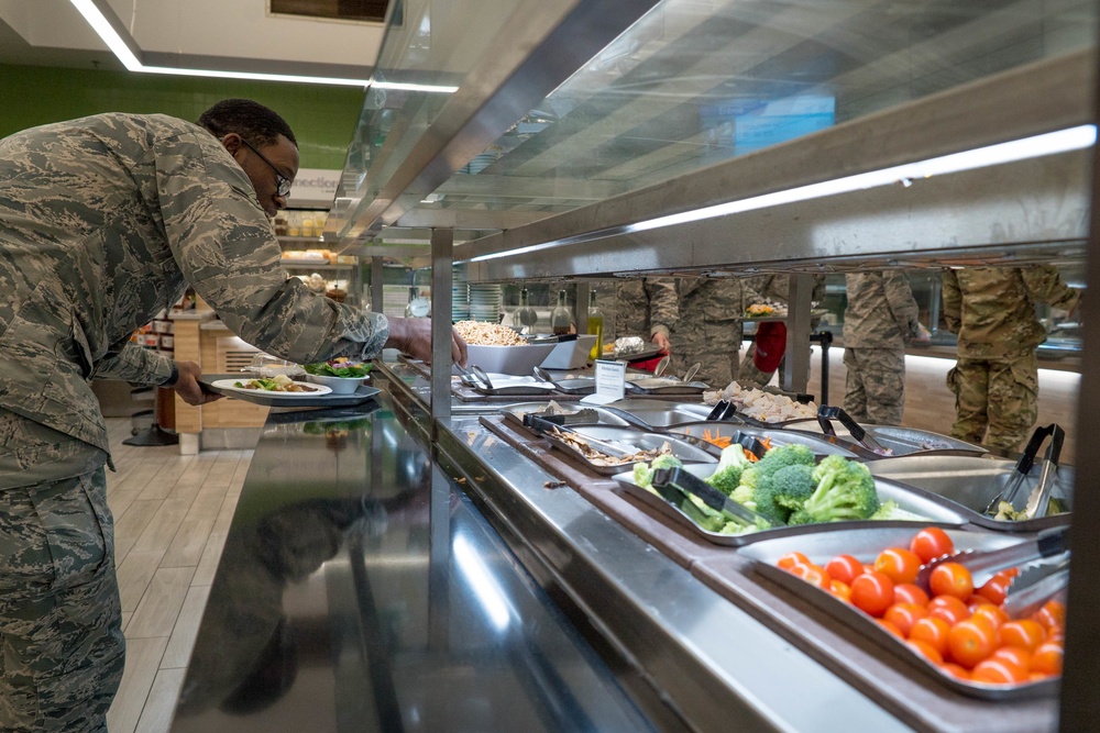 JBC Dining Facility Fully Supports Air Force Reserve Drill Weekend