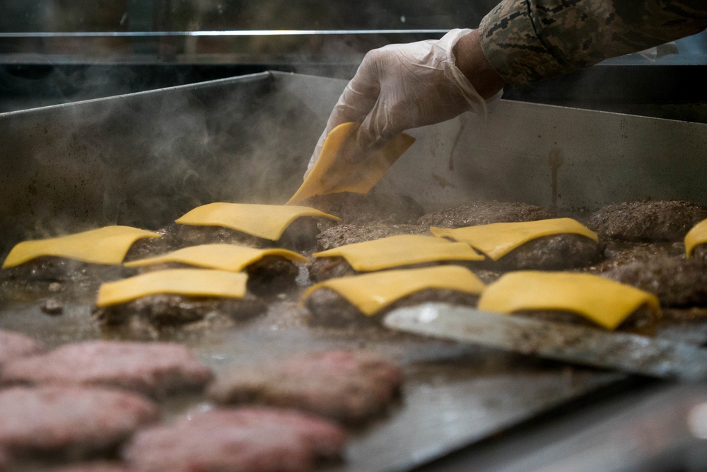 JBC Dining Facility Fully Supports Air Force Reserve Drill Weekend