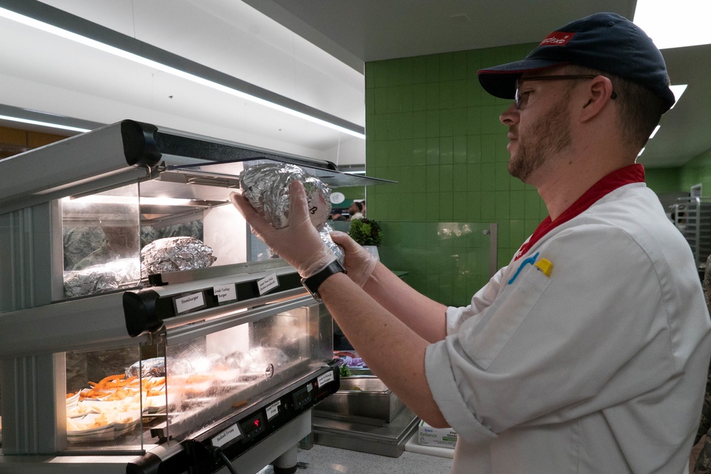 JBC Dining Facility Fully Supports Air Force Reserve Drill Weekend