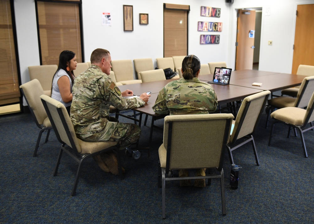 Chief of Chaplains Pays Virtual Visit to Recce Town Chaplain Corps