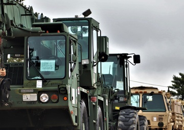 Fort McCoy Logistics Readiness Center's rail operations team moves equipment bound for deployment