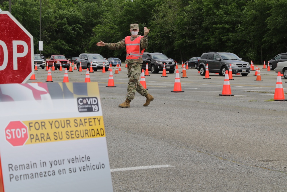 MDNG Facilitates COVID-19 Testing at Six Flags