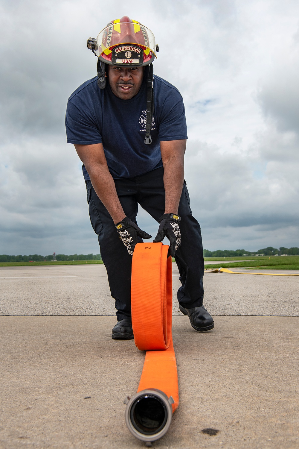 127th Wing Fire Fighters inspect equipment