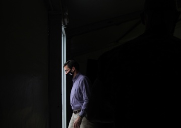 Secretary of Defense visits Marine Corps Recruit Depot Parris Island