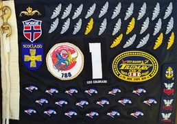 USS Colorado Battle Flag