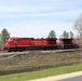 Train moves through Fort McCoy