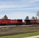 Train moves through Fort McCoy