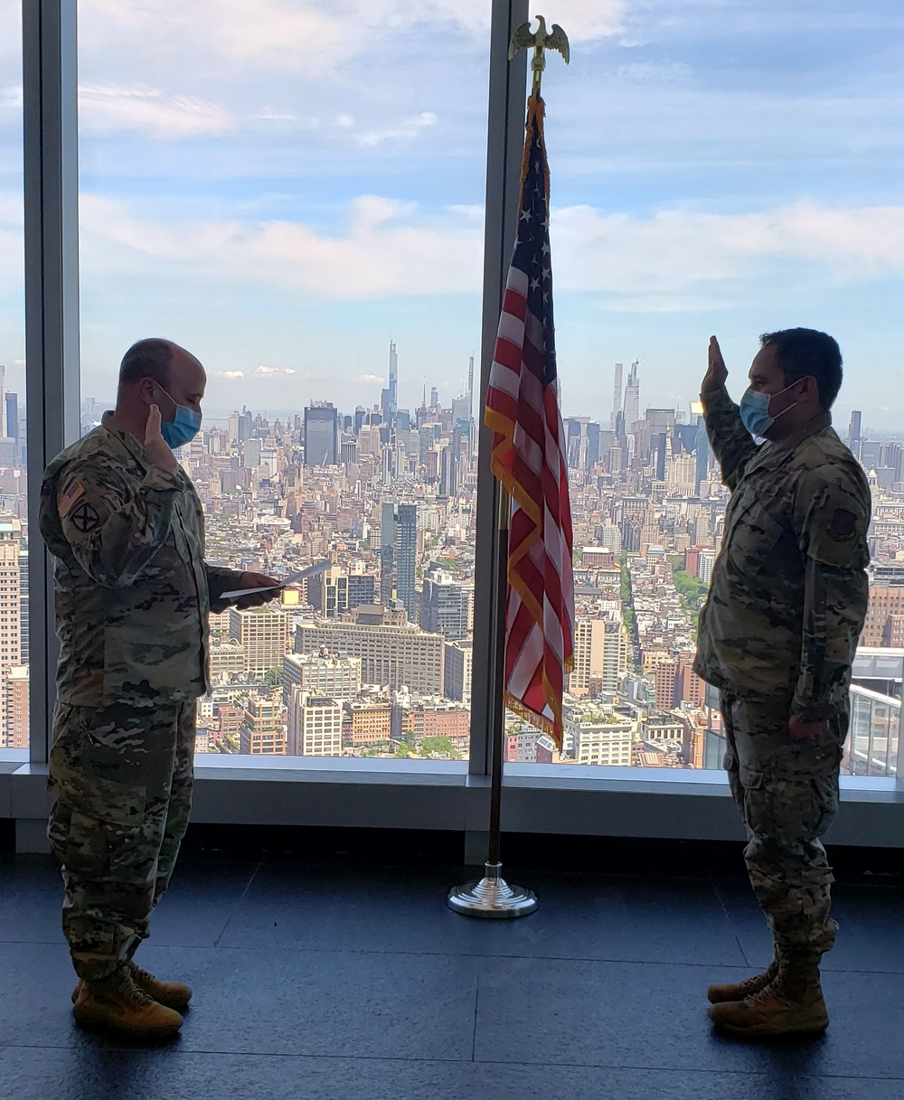 Promotion Recognizes Guardsmen During Pandemic Response in NYC
