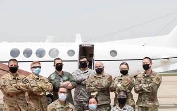 Army-Air Force Medical Personnel Take to the Skies