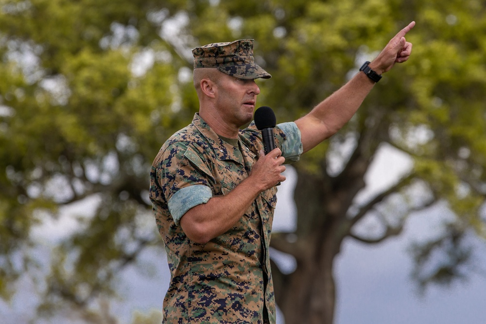 2nd Marine Logistics Group Change of Command