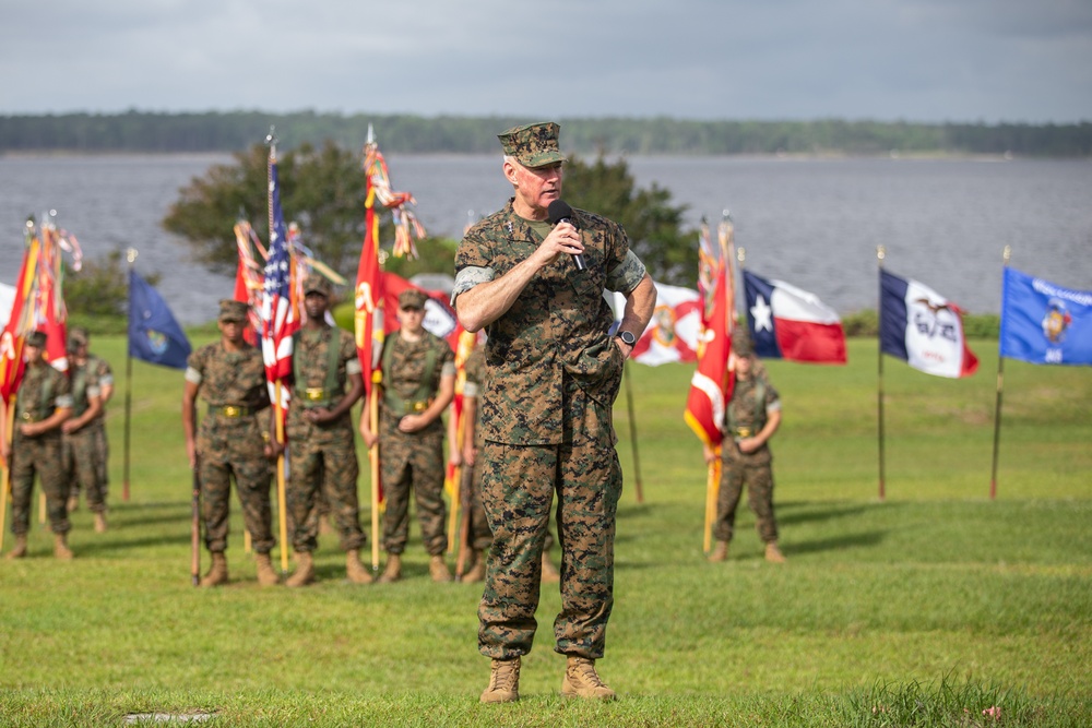 2nd Marine Logistics Group Change of Command