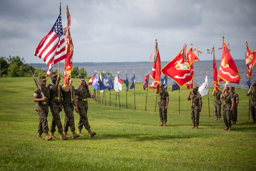 2nd Marine Logistics Group Change of Command