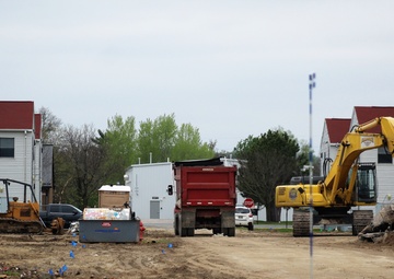 Building demolition at Fort McCoy
