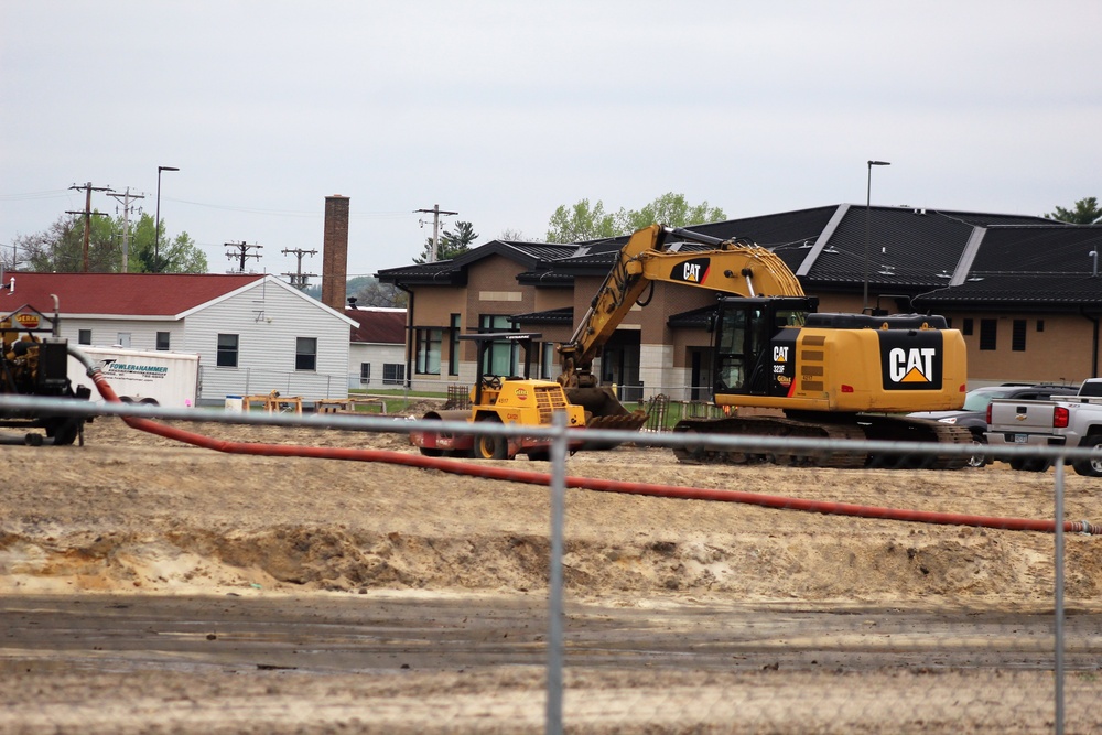 Building demolition at Fort McCoy