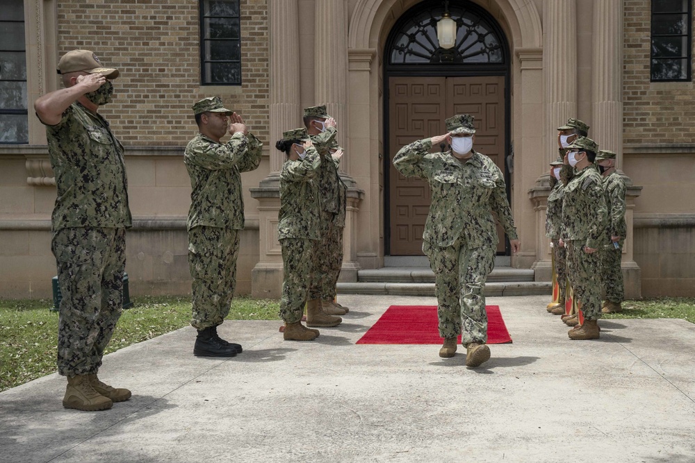 Rear Adm. Davidson Retires After 34 Years of Service