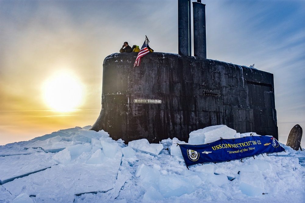 USS Connecticut Participates in ICEX 2020
