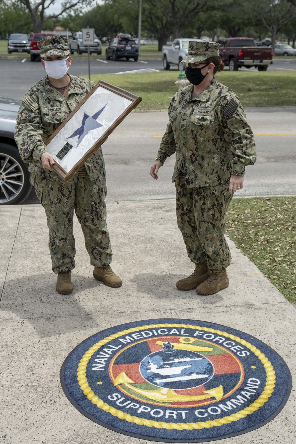 Rear Adm. Davidson Retires After 34 Years of Service