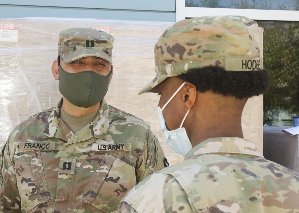 36th Combat Aviation Brigade Soldiers serving during the COVID-19 pandemic