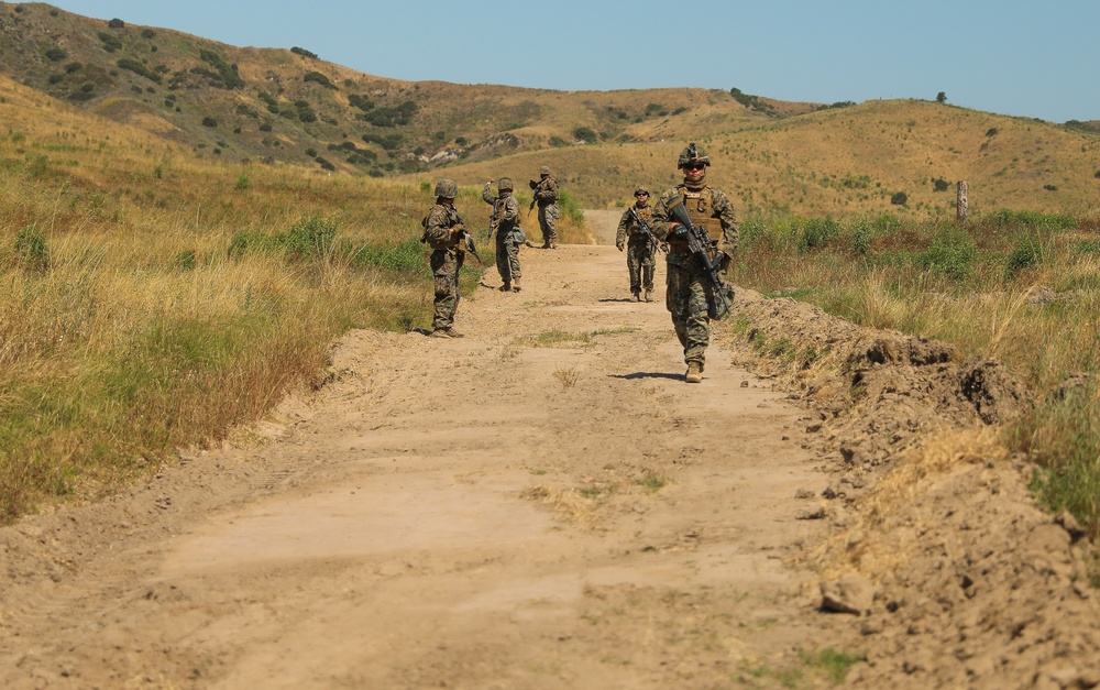 1st Marine Division Band- Security Patrol Exercise