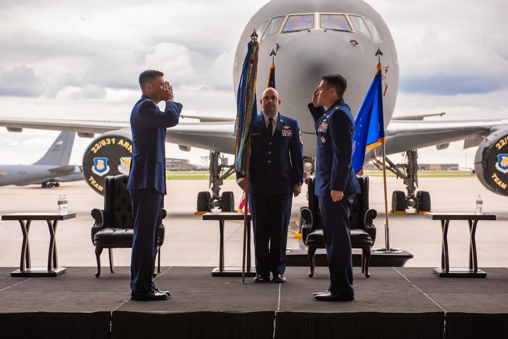344th ARS Change of Command