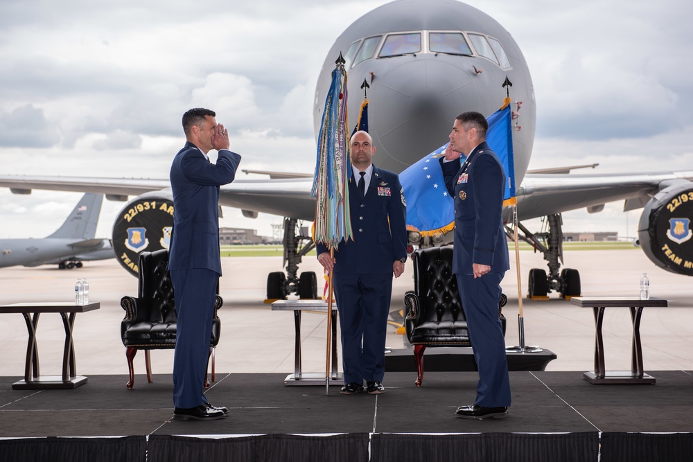 344th ARS Change of Command Ceremony
