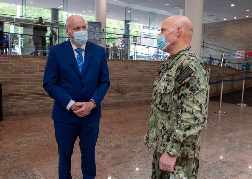 U.S. Navy Medicine Support Team Farewell Ceremony