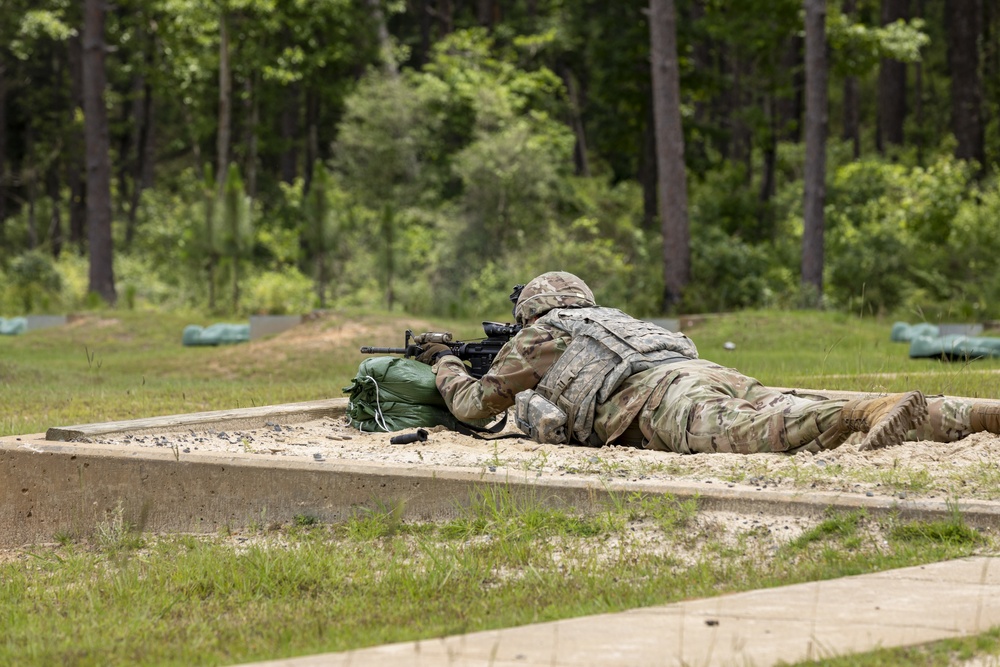 3BCT Soldiers qualify at M4 Range on Fort Polk