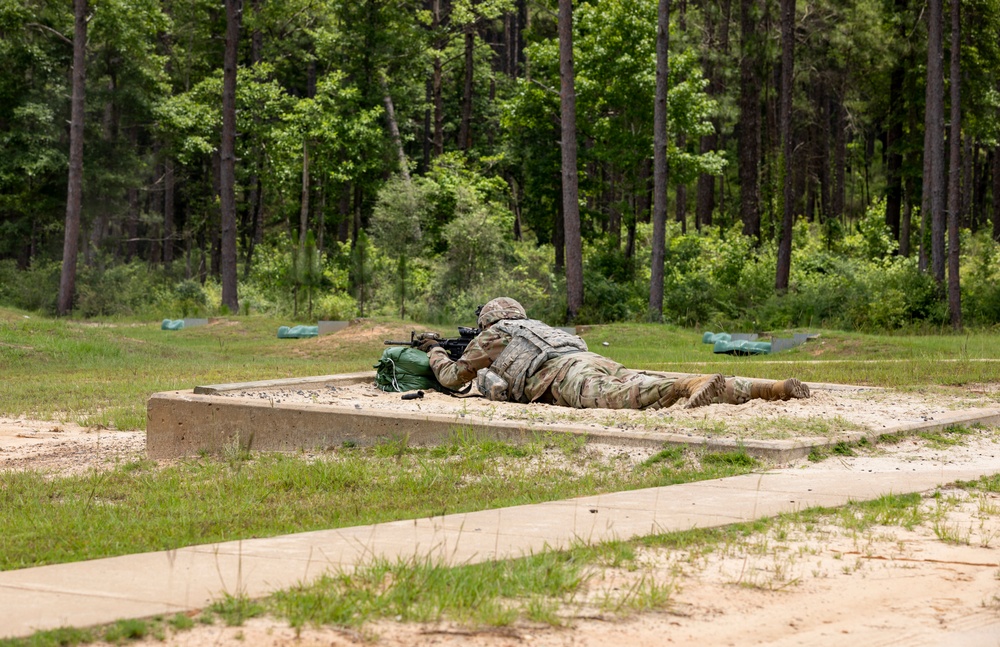 3BCT Soldiers qualify at M4 Range on Fort Polk