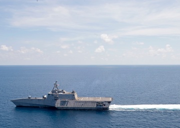 USS Gabrielle Giffords at Sea
