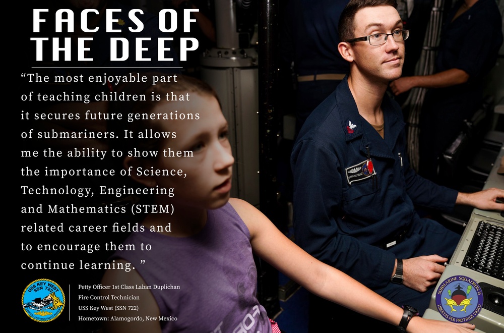 Alamogordo Native Teaches Children of Submarine Capabilities