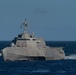 USS Omaha (LCS 12) transits the Pacific Ocean