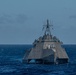 USS Omaha (LCS 12) transits the Pacific Ocean