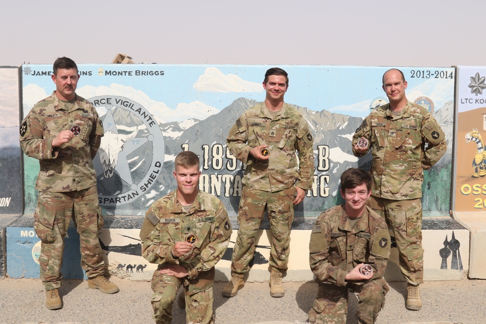 CSM Corey Cush Visits 34th ID Soldiers