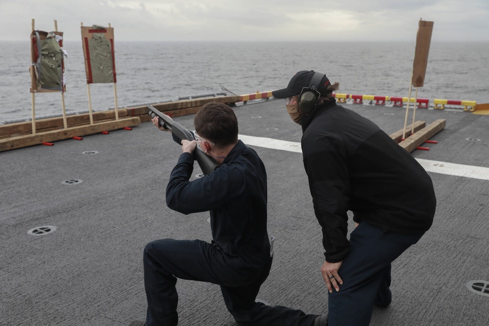 USS WASP (LHD 1) OPERATIONS AT SEA