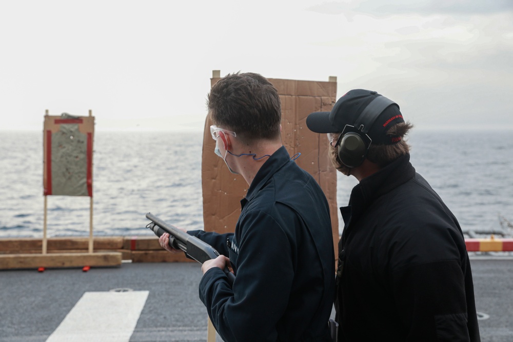 USS WASP (LHD 1) OPERATIONS AT SEA