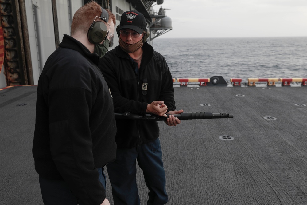 USS WASP (LHD 1) OPERATIONS AT SEA